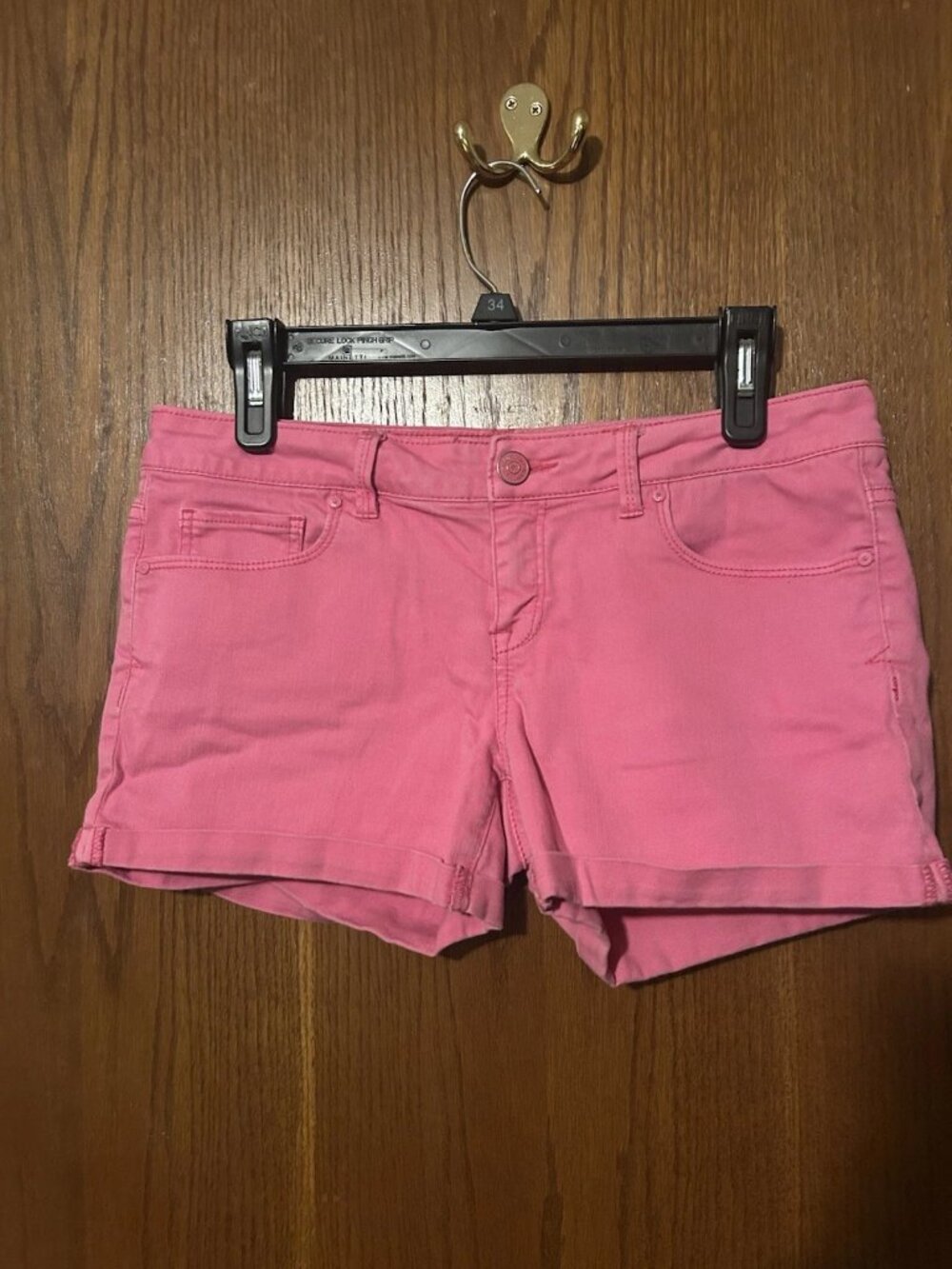 Womens AEROPOSTALE Low Rise Colored Denim Midi Shorts NWT #0357 Size 7/8